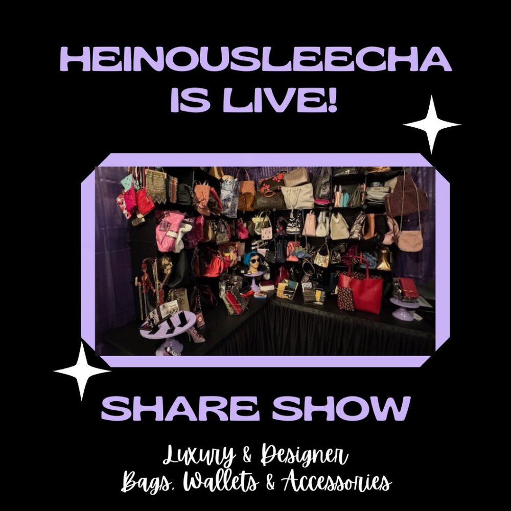 Share Show—LIKE TO BE NOTIFIED WHEN HEINOUSLEECHA GOES LIVE